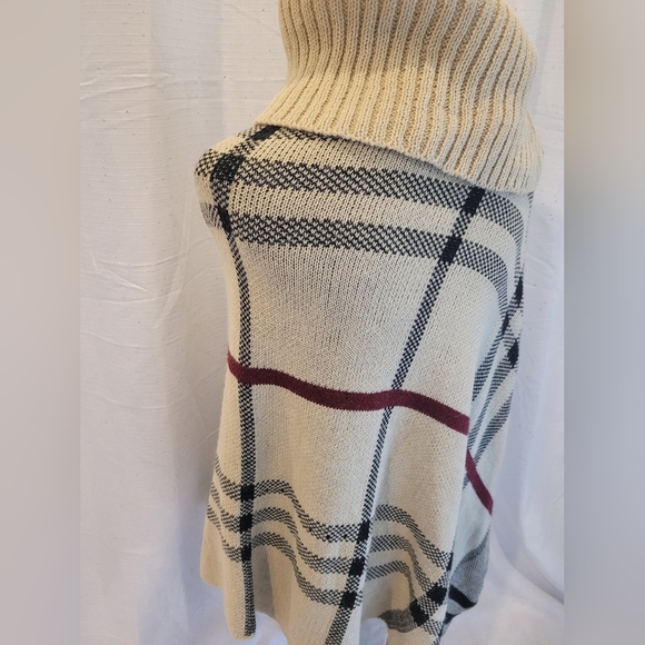 One Size S-XL Pullover knitted Ponch Style - Picture 7 of 7